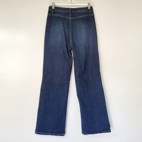 Copper Key Flare Leg High Rise Jean Size 7 - Picture 2 of 10